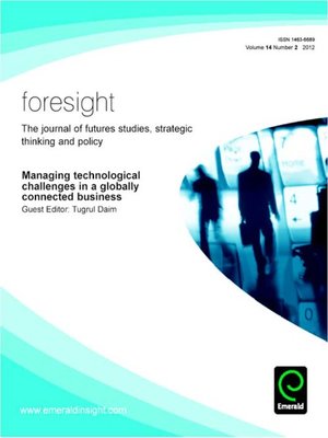 cover image of foresight, Volume 14, Issue 2